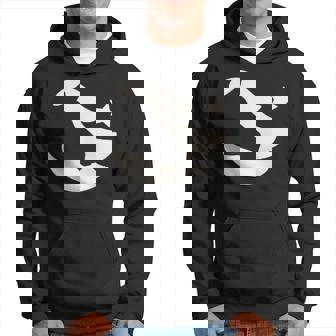 Stalles Weißes Stern-Logo Kapuzenpullover - Seseable