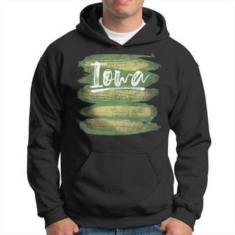 State Of Iowa Farming Corn On The Cob Hoodie - Monsterry