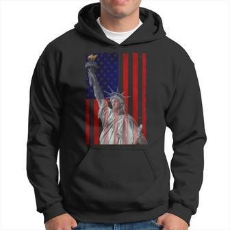 Statue Of Liberty Nyc Lady Liberty Monument Souvenir Hoodie - Monsterry UK