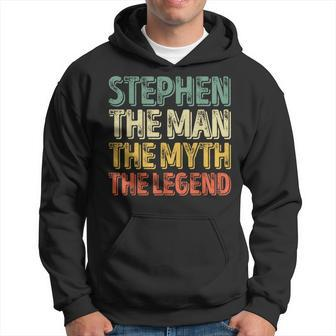 Stephen The Man The Myth The Legend First Name Stephen Hoodie - Seseable