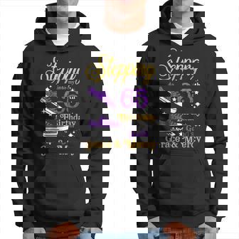 Stepping Into My 65Th Birthday Grace And Mercy 65 Years Old Hoodie - Thegiftio