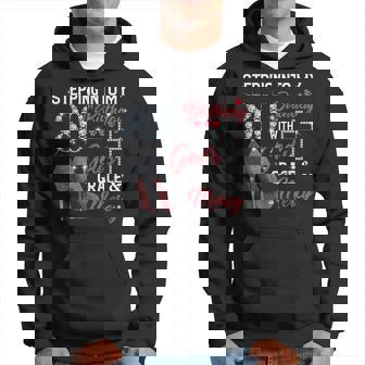 Stepping Into My 80Th Birthday With God's Grace & Mercy Hoodie - Thegiftio