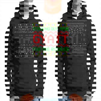 Sticking Out Your Gyatt For The Rizzler Christmas Irony Meme Hoodie | Seseable CA