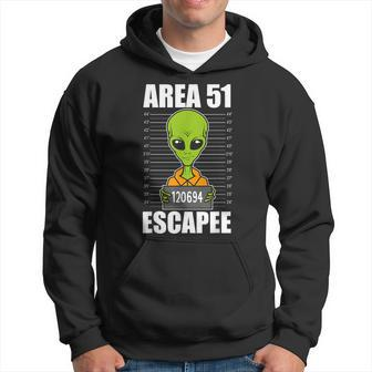 Storm Area 51 Alien Escapee From Area 51 Alien Hot Hoodie - Seseable