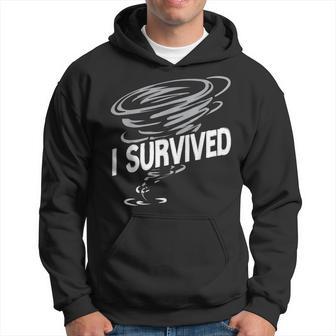 Storm Chaser Hurricane Meteorology Tornado I Survived Hoodie - Monsterry UK