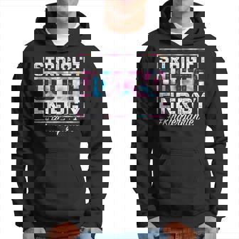 Straight Outta Energy Tie Dye Kindergarten Teachers Students Hoodie | Mazezy