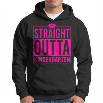 Straight Outta Kindergarten Graduation Idea Class Of 2024 Hoodie - Seseable