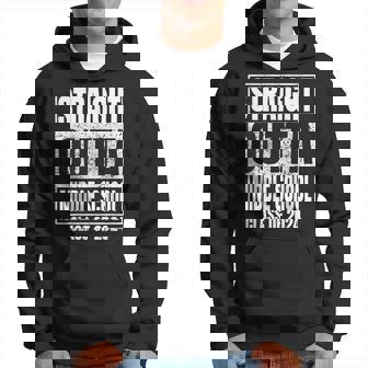 Straight Outta Middle School Class 2024 Graduation Hoodie - Seseable