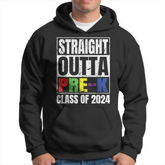 Straight Outta Pre-K School Graduation Class Of 2024 Hoodie - Seseable