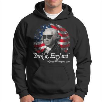 Suck It England 4Th Of July George Washington 1776 Hoodie - Thegiftio UK