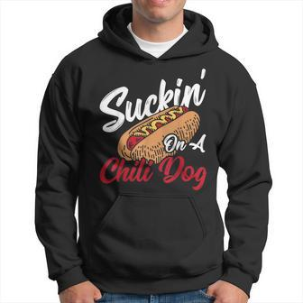 Suckin' On A Chili Dog Chilli Hot Dog Hoodie - Monsterry CA