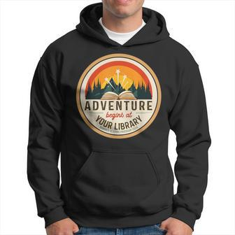 Summer Reading Program 2024 Adventure Begins At Your Library Hoodie - Monsterry UK