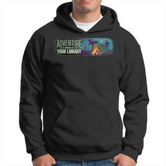 Summer Reading Program 2024 Adventure Begins At Your Library Hoodie | Mazezy UK