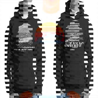 Sunny Isles Beach Fl Bateau Rétro Des Années 70 Sweat à capuche - Cadeauxyz