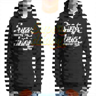 Super Dadou Papa Idée Cadeau Humour Dadou Sweat à capuche - Cadeauxyz