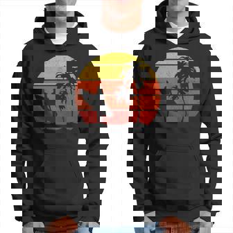 Surfer Vintage Surfing Surf Beach Hoodie | Mazezy