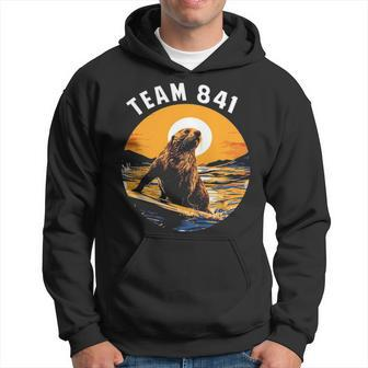 Surfing Otter 841 Otter My Way California Sea Otter Hoodie | Mazezy