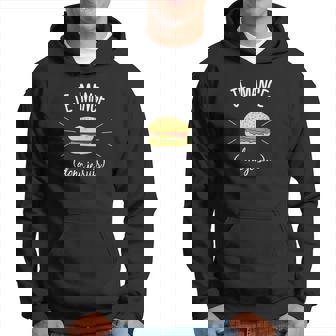 Sweat à capuche Je Mange Donc Je Suis - Design Philosophique & Original - Cadeauxyz