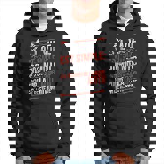 Sweat à capuche Moto La Vie est Simple Humour Pour Passionnés - Cadeauxyz