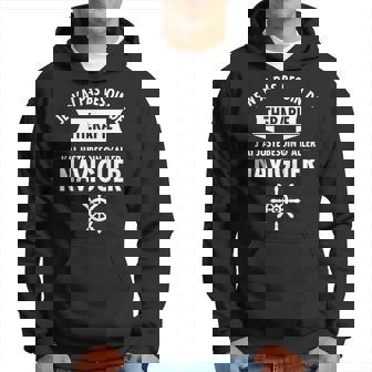 Sweat à capuche Nautique Je n'ai pas besoin de thérapie, juste de naviguer - Cadeauxyz