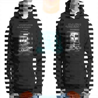 Sweat à capuche Noir Poltergeist, Scène Horreur TV Fantôme - Cadeauxyz
