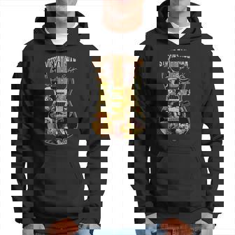 Sweat à capuche Stevie Ray Vaughan Hommage, Illustration Guitare Blues - Cadeauxyz