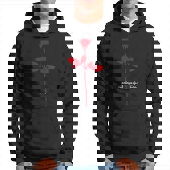 Sweetest Perfection Red And White Hoodie - Monsterry