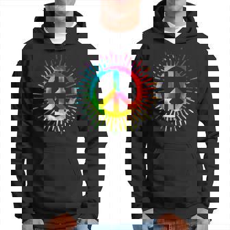Symbole De La Paix Style Rétro Années 60 Et 70 Motif Hippie Sweat à capuche - Cadeauxyz