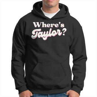 Taylor First Name Where's Taylor Family Reunion Vintage Hoodie - Seseable