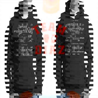 Team Diaz Vs The World Family Last Name Fighter Hoodie - Seseable