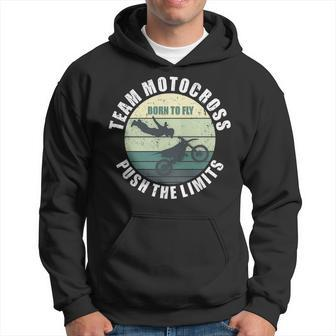 Team Motocross Push The Limits Offroad Motorbike Fun Hoodie - Monsterry AU