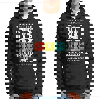 I Tell Dad Joke Periodically Father's Day Dad Joke Hoodie - Thegiftio