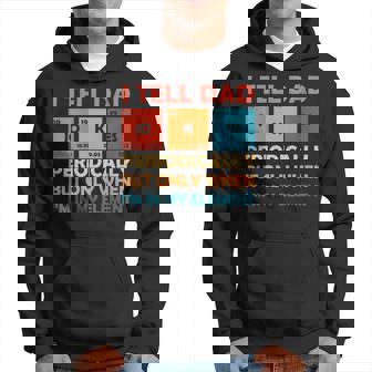I Tell Dad Jokes Periodically Fathers Day Dad Jokes Hoodie - Thegiftio