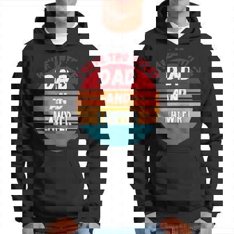 Tengo Dos Títulos Papá Y Abogado Sudadera - Regaloses