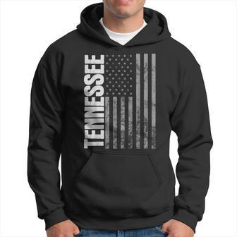 Tennessee Retro Style Distressed Usa Flag Patriot Hoodie - Monsterry AU