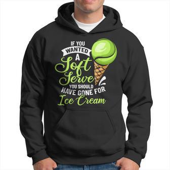 Tennis Player Costume If You Wanted A Soft Serve Tennis Hoodie - Monsterry