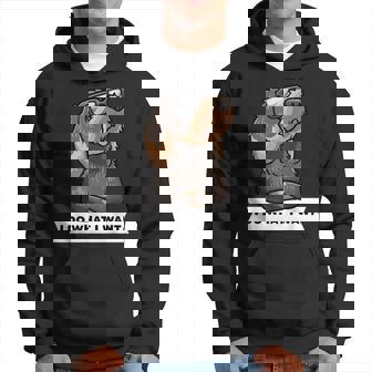 Terco Teckel De Pelo Duro Perro Dachshund Pelo Duro Sudadera - Regaloses