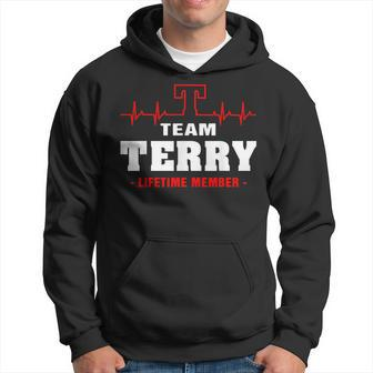 Terry Surname Family Last Name Team Terry Lifetime Member Hoodie - Seseable