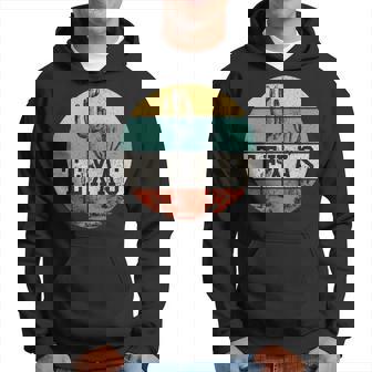 Texas Country State T Traveler Retro Vintage Hoodie | Mazezy