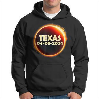 Texas Solar Eclipse 2024 April 8 Totality Texas Hoodie - Monsterry CA