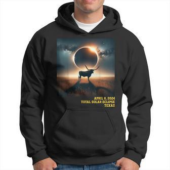 Texas Total Solar Eclipse 2024 Commemorative Astronomical Hoodie - Seseable