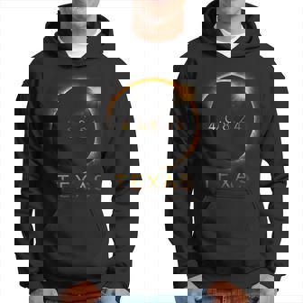 Texas Total Solar Eclipse April 8 2024 Texas Solar Eclipse Hoodie | Mazezy