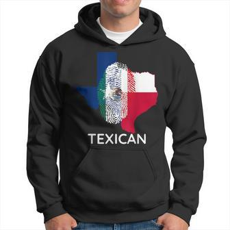 Texican Vintage Tex Mex Chicano Texas Texican Hoodie - Monsterry