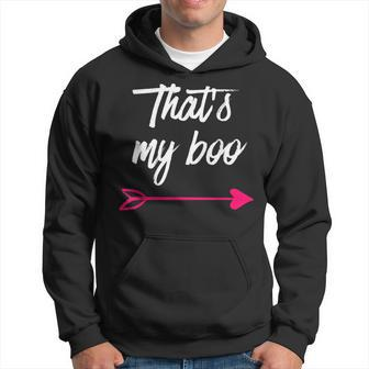 Thats My Boo Thats My Bae Matching For Couples Hoodie - Monsterry