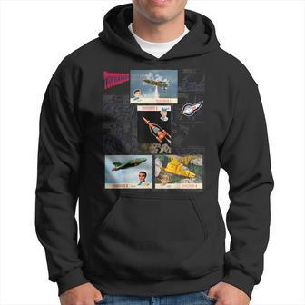 Thunderbirds 1 2 3 4 Pilots International Rescue Hoodie - Thegiftio UK