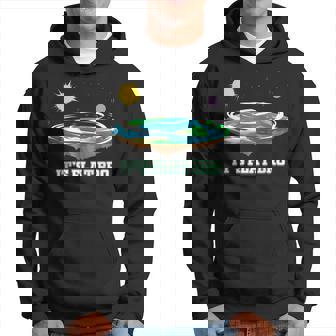 Tierra Plana It's Flat Bro Conspiración Flat Earth Sudadera - Regaloses