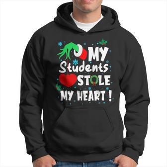 Tis The Season Christmas My Students Stole My Heart Hoodie - Thegiftio UK
