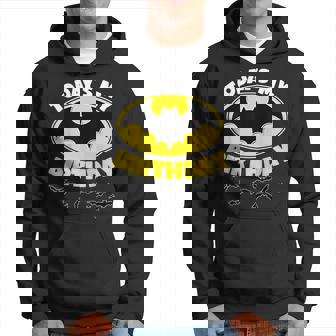 Todays My Birthday Bat Birthday Decorations Party Supplies Hoodie | Mazezy
