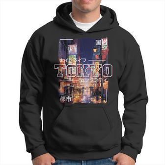 Tokyo City Retro Japan Ästhetik Straßenon Tokio Hoodie - Geschenkecke