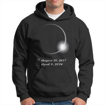 Total Eclipse 2017 And 2024 Totality Hoodie - Thegiftio UK